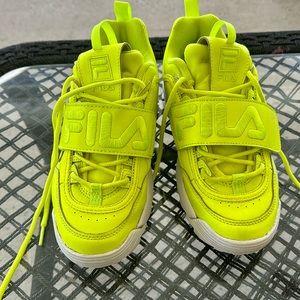 Neon sneakers